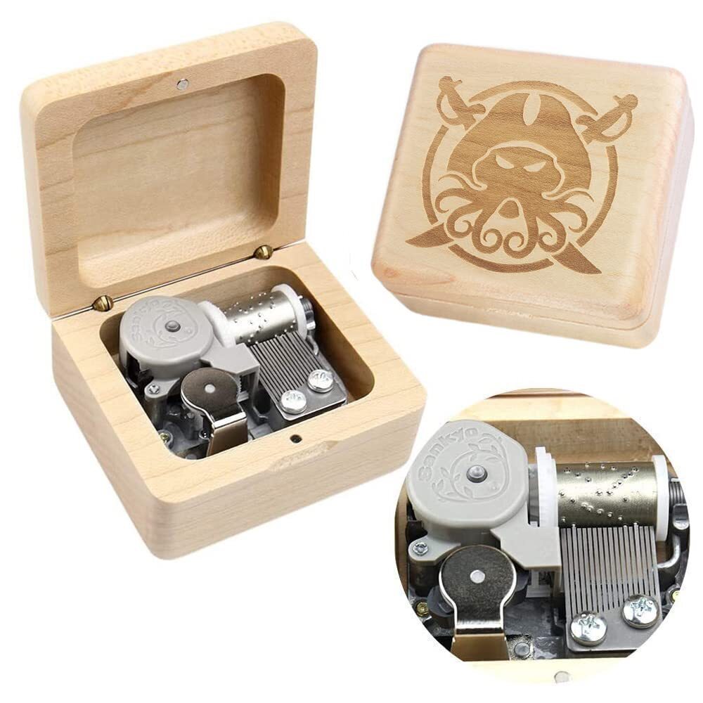 5042 Davy Jones Music Box Vintage Musical Boxs Gift For Birthday